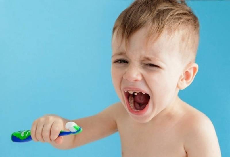 دلیل دندان درد کودک